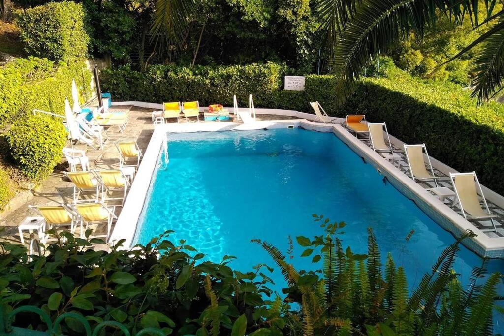 Portofino Appartamento Vista Mare Con Piscina Rapallo Zewnętrze zdjęcie